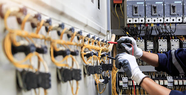 Professional Electrician technician working in Chino, CA